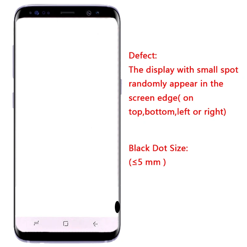 Оригинальный супер AMOLED ЖК дисплей для Samsung Galaxy S9 G960 G960F сенсорный экран SM с черной