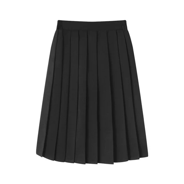 Midi Black Skirt Юбка Гермионы Грейнджер, аниме Поттер Гермиона, косплей, короткая плиссированная юбка, костюм для косплея Гриффиндора - Цвет: Midi Black Skirt