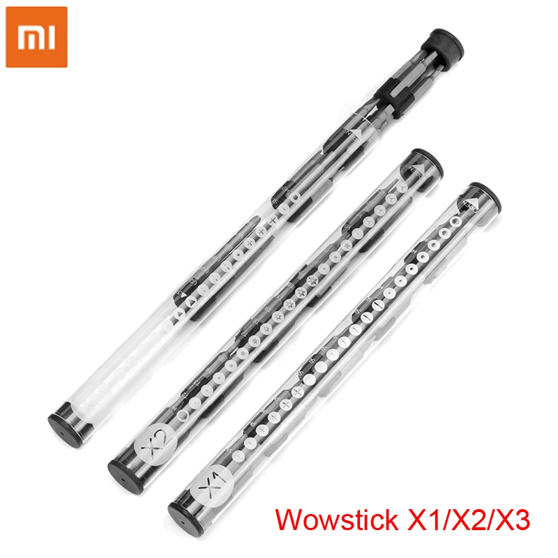 Xiaomi Mijia Wowstick X1/X2/X3 набор винтовых бит Многоцелевой 4 мм S2 стальные биты для Wowstick отвертки