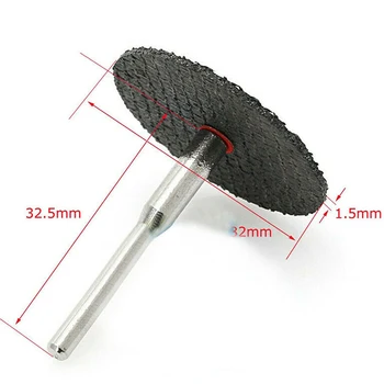 

50Pcs Cut Off Wheel Disc Wheel Fiberglass Reinforced With 3 Mandrel 1/8 Tools