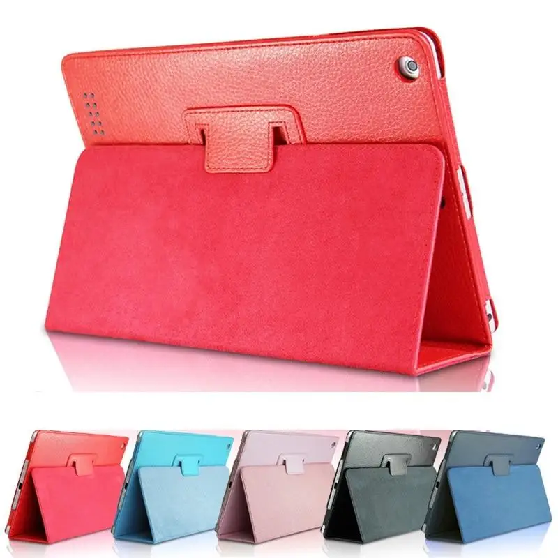 Custodia Per Tablet Sottile Da 9.7 ''Per Ipad 2 Ipad 3 Custodia Per Ipad 4 A1395 A1430 A1460 Flip Smart Magnetic Auto-Sleep Per Ipad 2 3 4 Cover