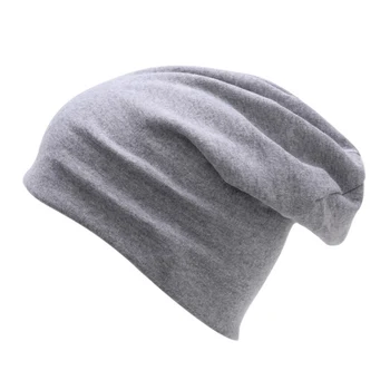 

Men Women Cotton Beanie Slouch Skull Cap Long Baggy Hip-hop Winter Warm Bonnet Skullies Beanie For Outdoor Sports Hats New