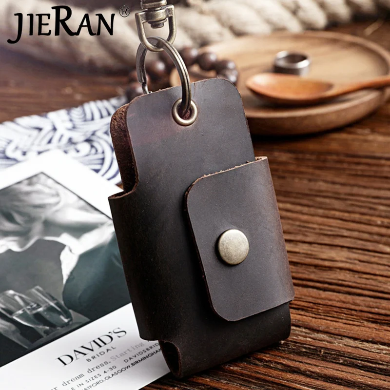 Premium Handmade Car Leather Valet Keychain Key Organizer For Men Women by BAKUN Home Key Chain Key Ring Key Holder 