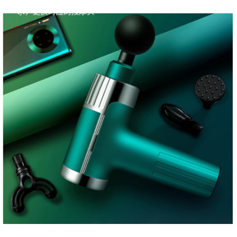 Pistolet De Massage Musculaire USB Rechargeable - Sans Fil, 3 Vitesses - Pour Tout Le Corps