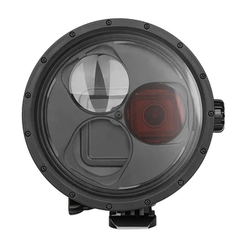 

Lens Cap Underwater Photography Waterproof Case With Filter Scuba Easy Install Practical Detachable Snorkeling For Gopro Hero 7