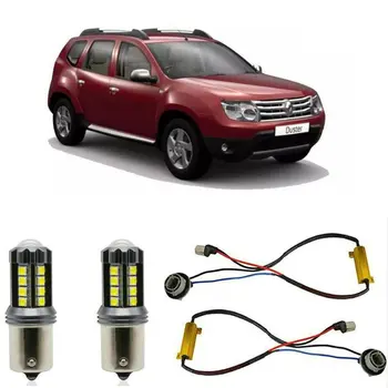 

Fog lamps for RENAULT DUSTER HS Off-road vehicle Stop lamp Reverse Back up bulb Front Rear Turn Signal error free 2pc