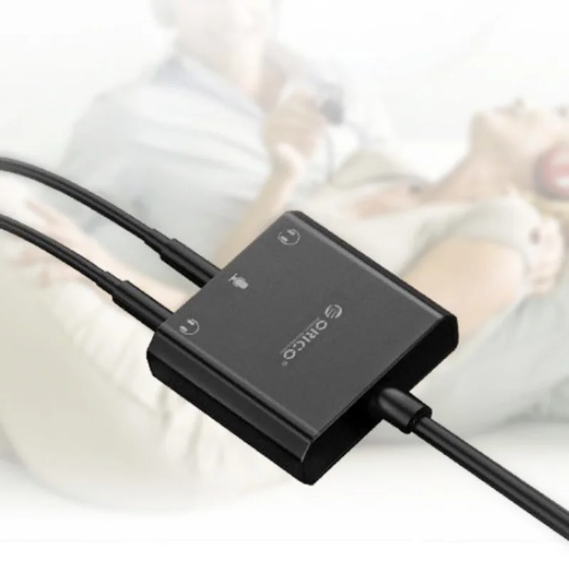 Orico USB внешняя звуковая карта настольный компьютер ноутбук внешние наушники Бесплатный привод независимая звуковая карта