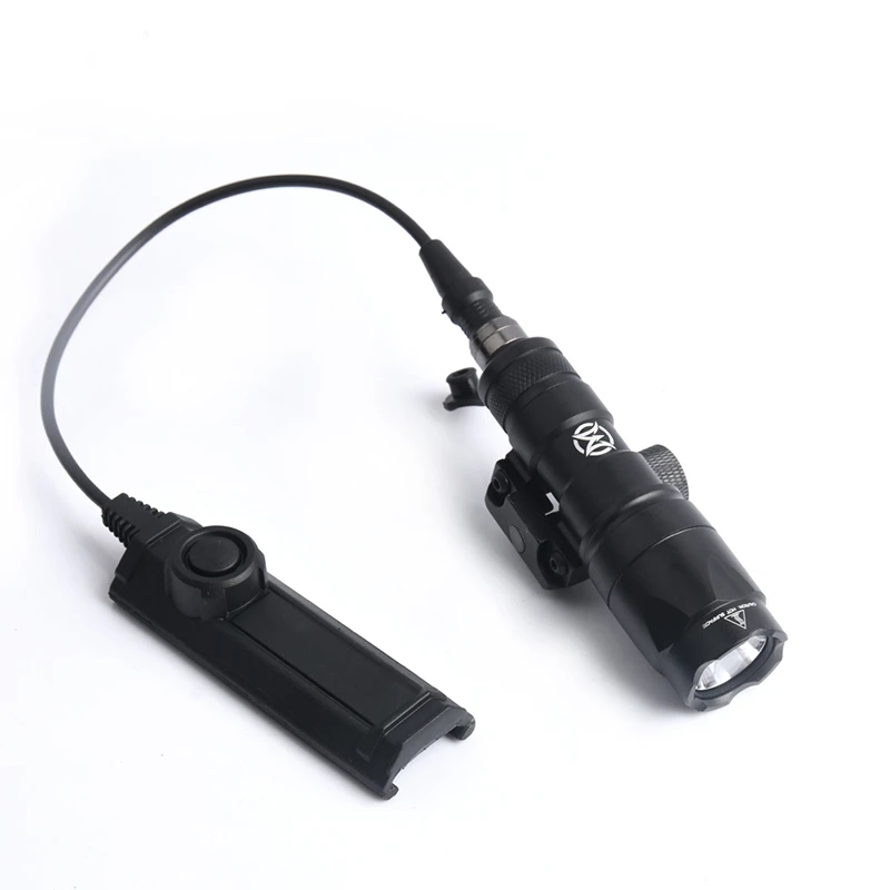 

Tactical Surefir M300 M300a Mini Scout Outdoor Hunting Light Weapon Flashlight with Softair Dual Function Tape Switch WD04006