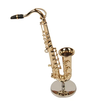 

Mini Saxophone Retro Craft Miniature Classical Instrument DIY Model Kit