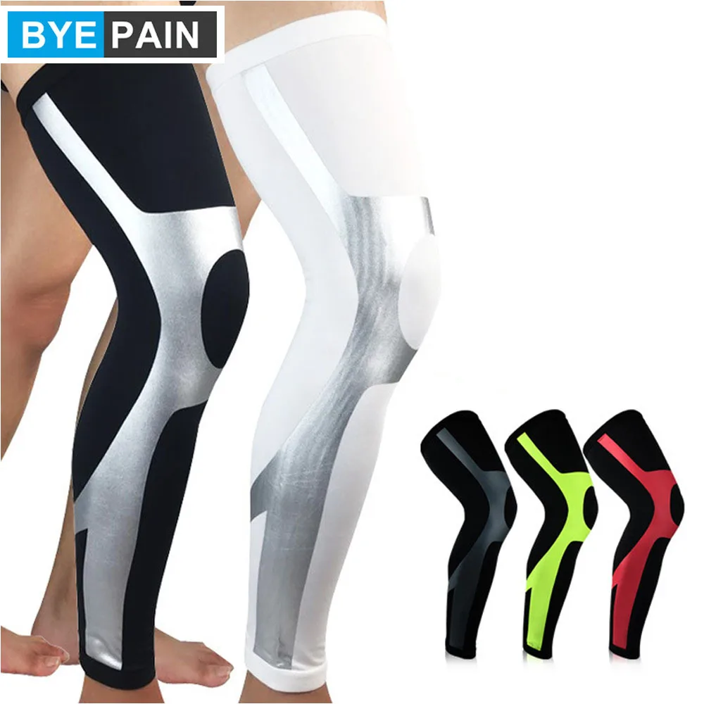 1pcs Byepain Compression Leg Sleeves Knee Brace For Sports, Running