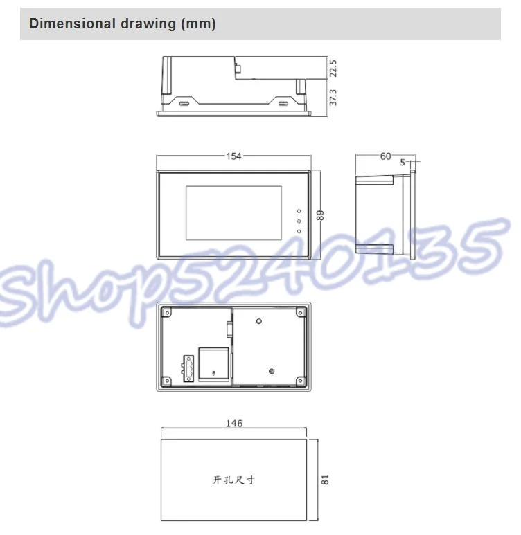Kinco MT4210T MT4220TE HMI Сенсорный экран 4,3 дюймов 480*272 Ethernet 1 USB хост интерфейс человека машины