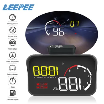 

M10 A100 Windshield Projector Car HUD Display OBD2 Overspeed Warning Intelligent Alarm System Multifunction Driving Safety