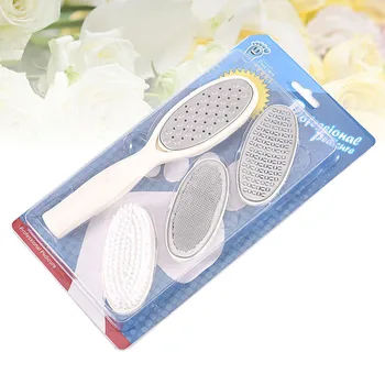 

4pcs Pedicure Tool Professional Home Creative Multi-function Foot Grinder Pedicure File Brush Foot Pedicure Tool