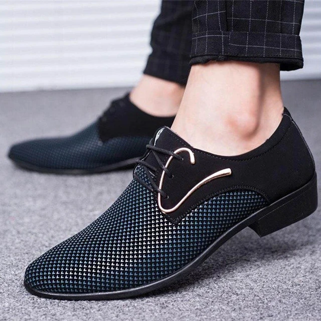 Zapatos de negocios británicos para calzado informal de vestir cómodo, traje, zapatillas temporada verano, _ - AliExpress Mobile