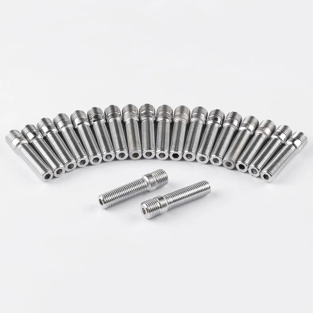 

20X Conversion Converter Adapter Kit 14*1.25 To 2*1.5 Rim Wheel Studs