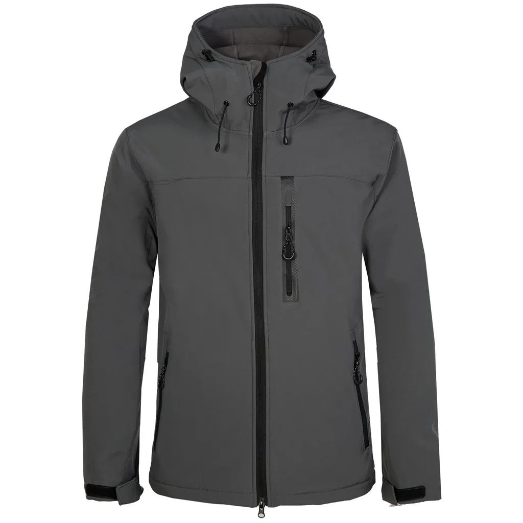 Уличная спортивная походная зимняя куртка мужская ветровка водонепроницаемая куртка быстросохнущая дышащая флисовая куртка мужская куртка