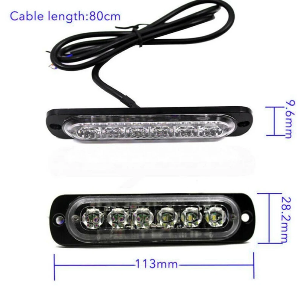 

Lamp Car light Emergency Beacon Accessories Kit 12V-24V Replacement Blue