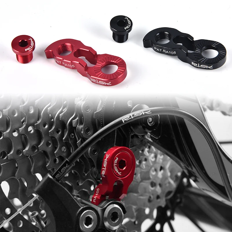 Mountain MTB Gear Frame Lengthen Rear Derailleur Bicycle Tail Hook Extender i