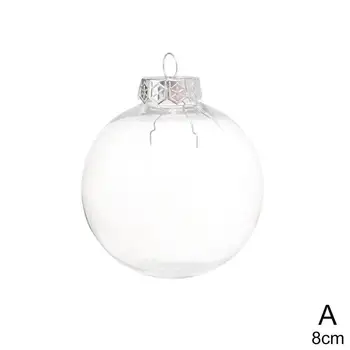 

1PCS transparent plastic ball holiday scene decoration