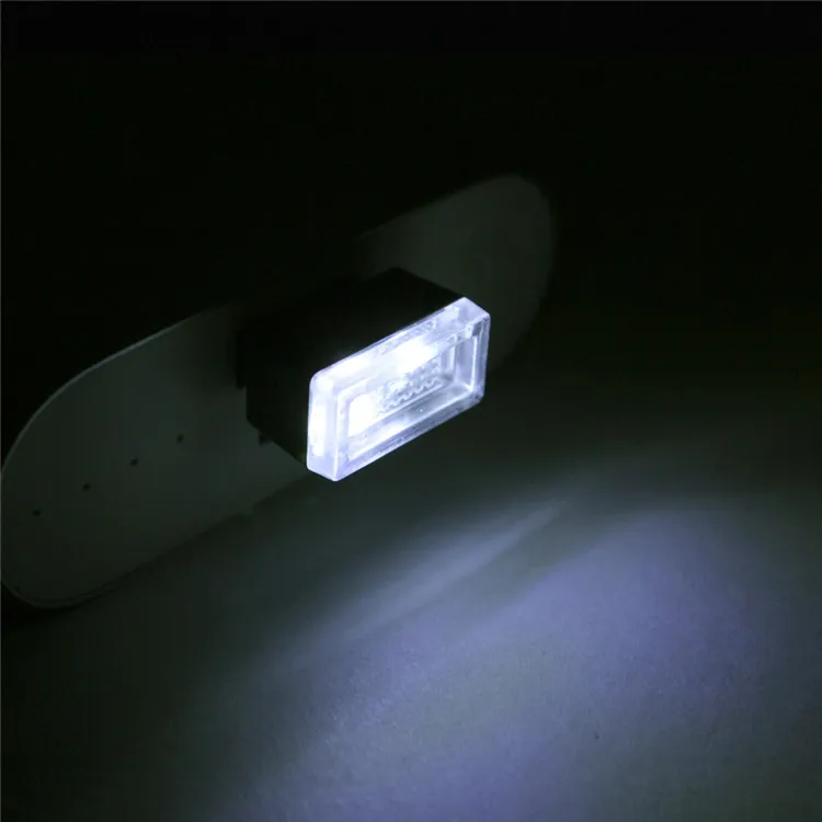 Автомобильный атмосферный светодиодный мини USB прикуриватель декоративные огни лампы