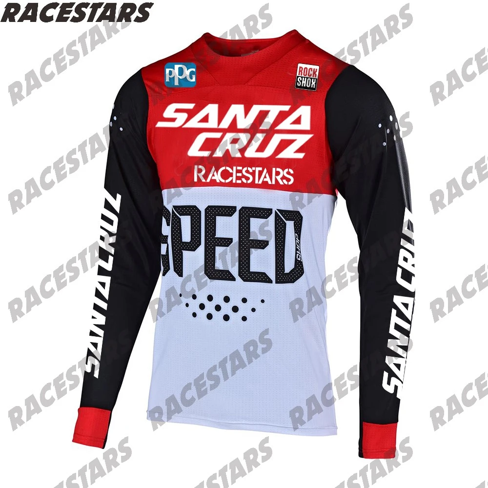 Santa Cruz Downhill Mountain Motocross Jersey Dirt Bike ciclismo moto T  Shirt bicicletta Off Road Wear abbigliamento MTB MX Jersey|Cycling Jerseys|  - AliExpress