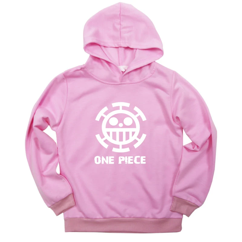 Boys Girls Sweatshirts Anime Prints Toddler Baby Hoodies Casual Spring Autumn Hoodie One Piece Children Clothes Moletom Infantil