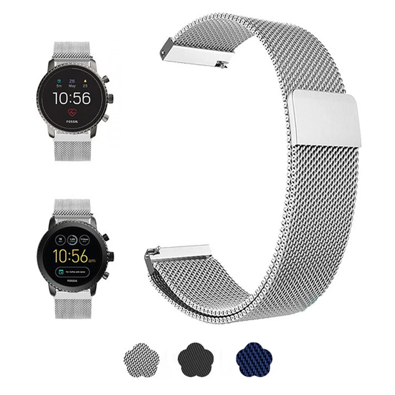 fossil q explorist gen 4 stainless steel