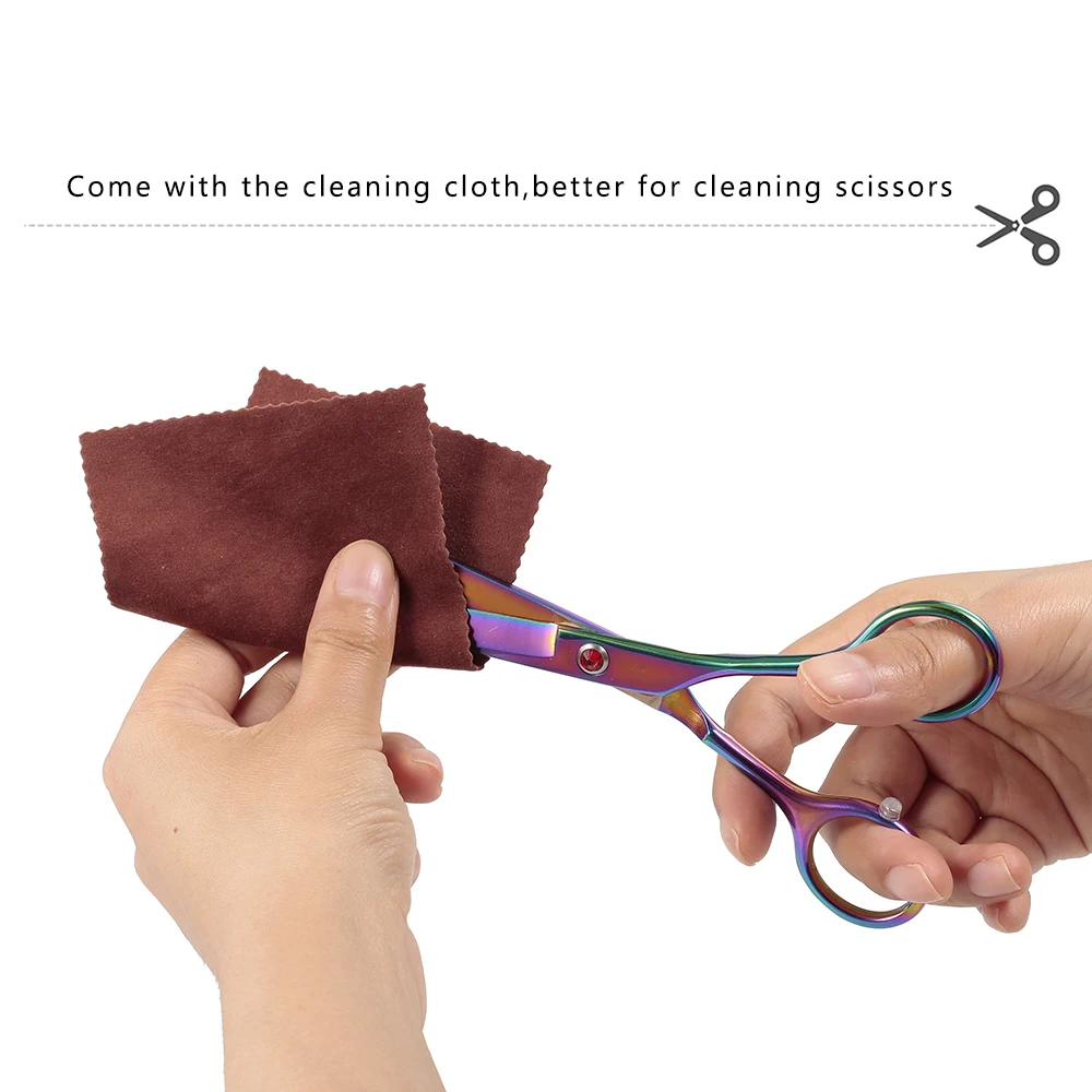 

Hot 5pcs Pet Product Professional Pet scissors for dog grooming dogs shears hair cutter Straight &Thinning & Curved scissors &