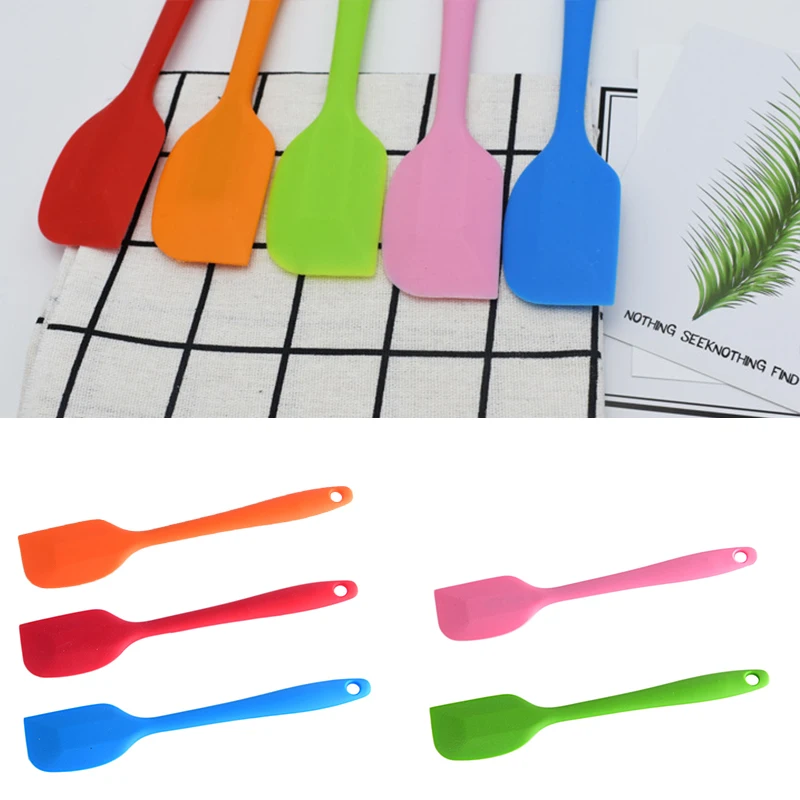 

Mixing Batter Scraper Brush Butter Mixer Cake Brushes Baking Tool Kitchenware Non-toxic Cake tools Silicone Cream Butter Spatula