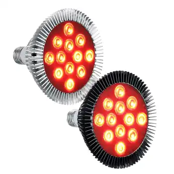 

E27 12led 36W Infrared Heat Lamp Heating Therapy Light Therapeutic Pain Relief Health Bulb Physiotherapy Instrument AC100-240V