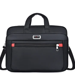 Men Light Luxury Briefcase Bags Business Bag Oxford Waterproof Laptop Office Bags Messenger Man Bag Bolso Hombre Lawyer Handbags