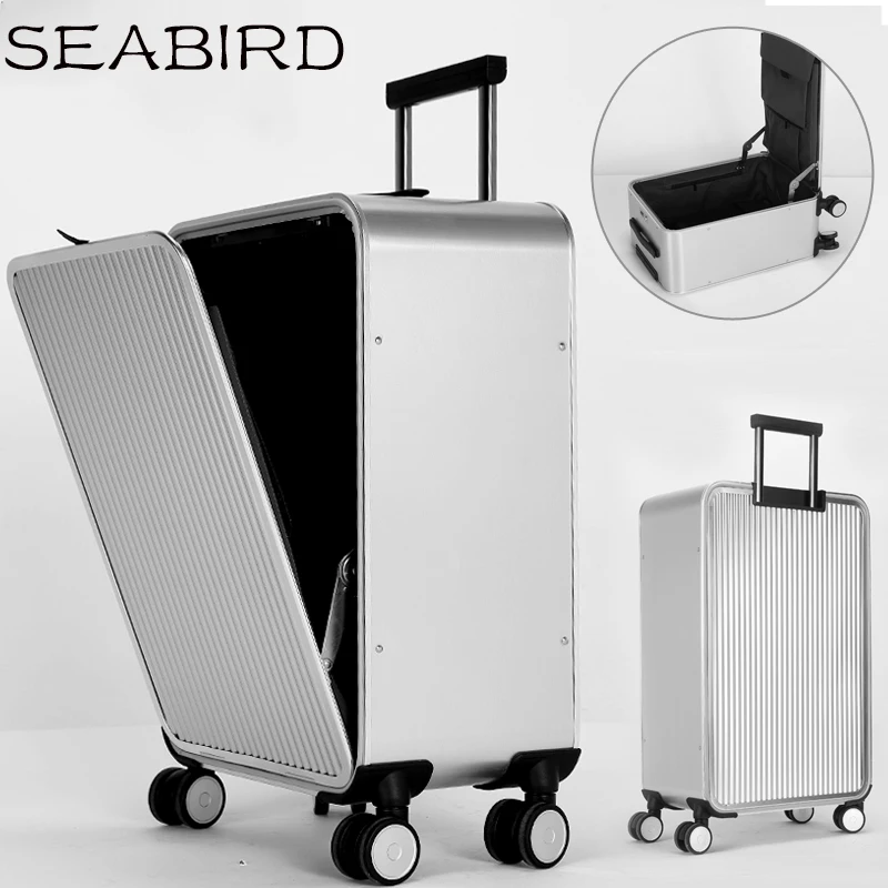 SEABIRD16 &quot20&quot 24 &quotдюйм 100% алюминиевый сплав передний открытый багажник TSA Lock