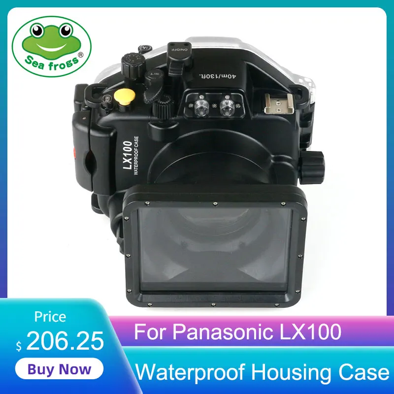 Per Panasonic Lx100 Custodia Subacquea Per Fotocamera Digitale Custodia Subacquea Impermeabile Custodia Impermeabile Trasparente