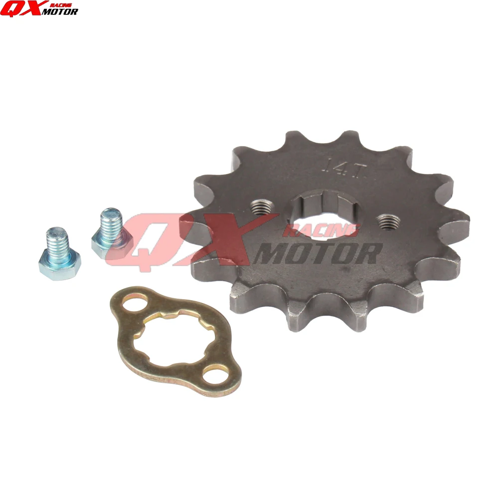 530 Chain 20mm 10-21 Teeth Front Engine Sprockets For 200 250cc Dirt Bike ATV Quad Buggy Motorbike engine sprocket