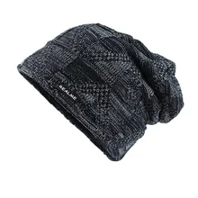 Мужская Женская зимняя шапка, вязаная шапка, женская модная повседневная Уличная маска, Лыжные шапки, одноцветные повседневные толстые теплые шапки для мужчин и женщин