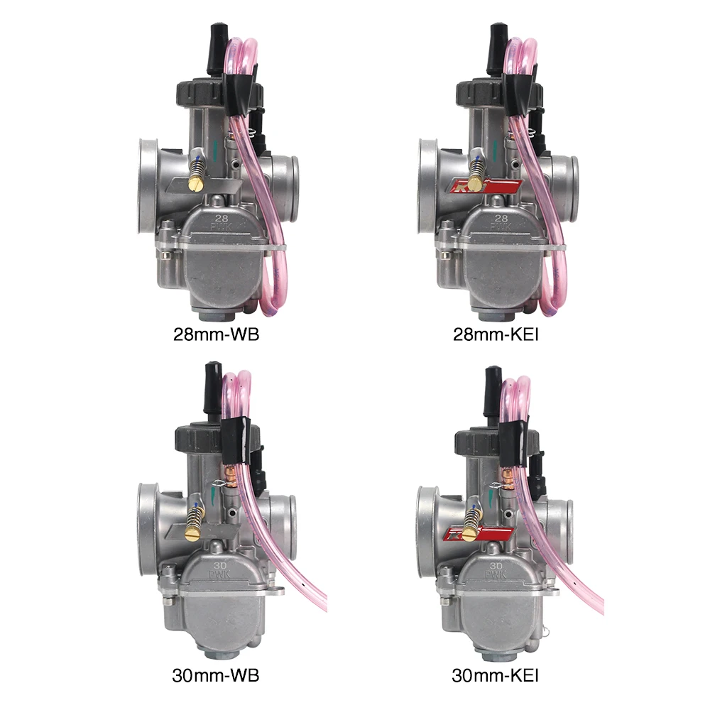 Alconstar 28 30 мм мотоцикл PWK карбюратор Keihin Carb для 125cc-250cc 4T четырехтактный двигатель для мотороллера Грязь велосипед ямы