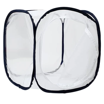 

Butterfly Breeding Box Insect Net Insect Butterfly Habitat Cage Terrarium Pop-Up Butterfly Nest 12X12X12 Inches