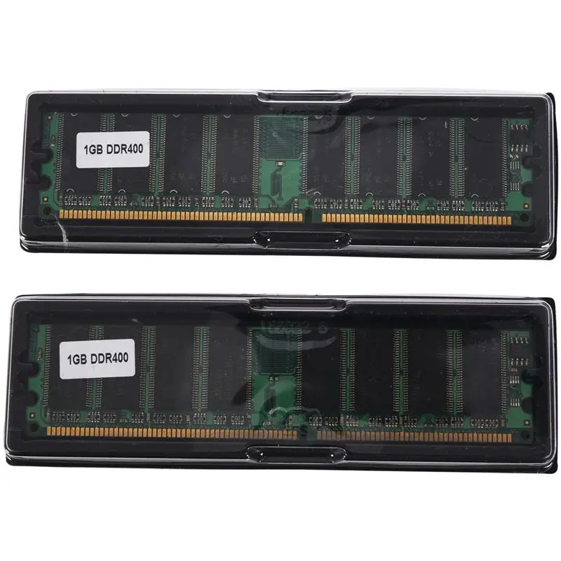 2x1 ГБ PC3200 без ECC DDR 400 МГц высокая плотность памяти 184 pin DIMM RAM|Оперативная память| |