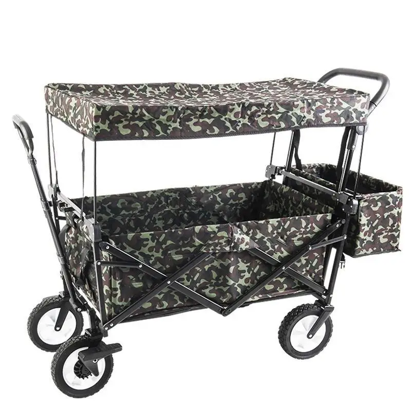 Cozinha Carro Compra piegevole Shopping Roulant Mesa Cocina Carrello Cucina Chariot De Courses Avec roulets тележка - Цвет: Version S