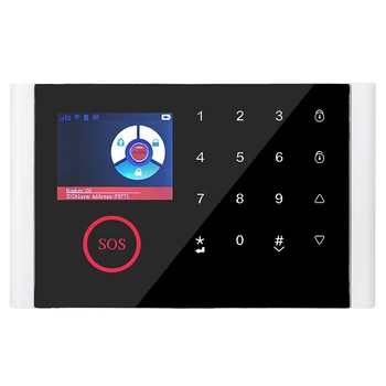 MOOL CS108-WiFi Anti-Theft Alarm Host GSM Alarm Receiving Controller Home Fire Alarm Host MOOL CS108-WiFi Anti-Theft Alarm Host GSM Alarm Receiving Controller Home Fire Alarm Host