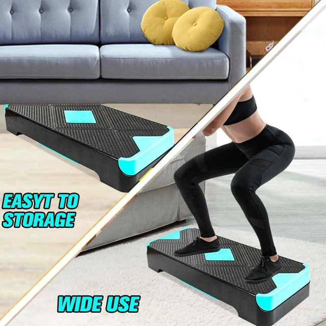 Fitness Equipment Steppers 3 Levels Adjustable Aerobic Step Gym Platform  Exercise Board Aerobic Stepper - AliExpress