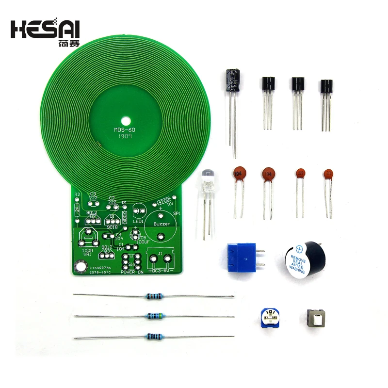 Metal Detector Electronics Kit Diy Kit Metal Sensor Detector Metal
