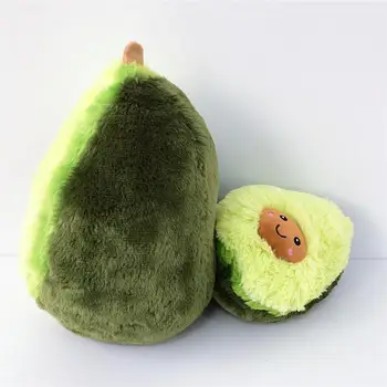 Kawaii 20-60 cm Soft Avocado Pillow Plush Toy 5