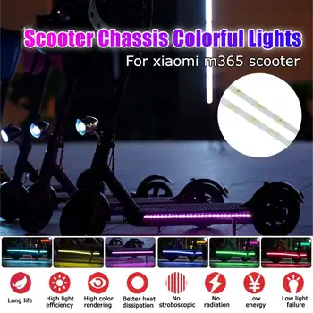 

Professional Scooter Strip Light Colorful Night LED Light With Chassis For Millet M365 / M365 Pro Electric Scooter Accessories