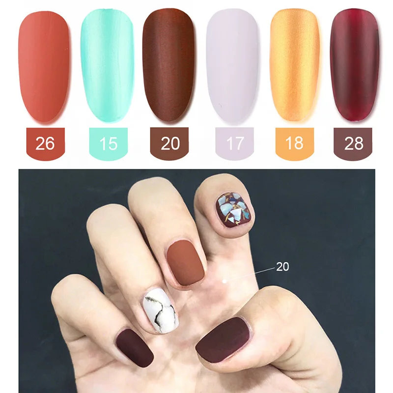 Frosted Nail Polish Matte Effect Environmentally Friendly Velvet Smooth Nail Polish V9 Drop Nail Polish Aliexpress