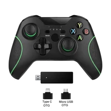 2,4G controlador inalámbrico para Xbox una consola para PC para Android joypad Gamepad para teléfono inteligente Joystick