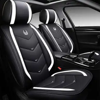 

Leather Car seat cover auto cushion protector for Renault latitude logan megane sandero senia 1 2 3 talisman modus symbol Captur