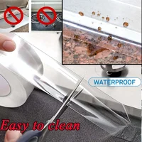 Home Kitchen Sink Gap Waterproof Mold Strong Self-adhesive Transparent Tape Bathroom Gap Self-adhesive Water Seal Tool 3