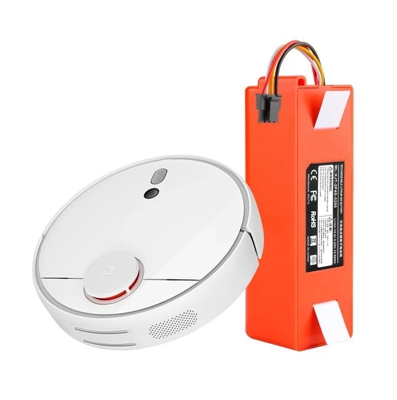 Литий-ионный аккумулятор для пылесоса Xiaomi Roborock S50 S51 T4 T6 1 шт. 14 4 В 5200 и 6500 мАч |