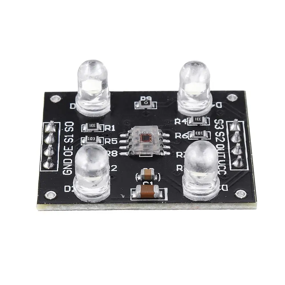 1/3/5/10 шт DC 3-5V Вход TCS3200 Цвет Сенсор распознавание цвета модуль для Arduino DIY модульный переходник